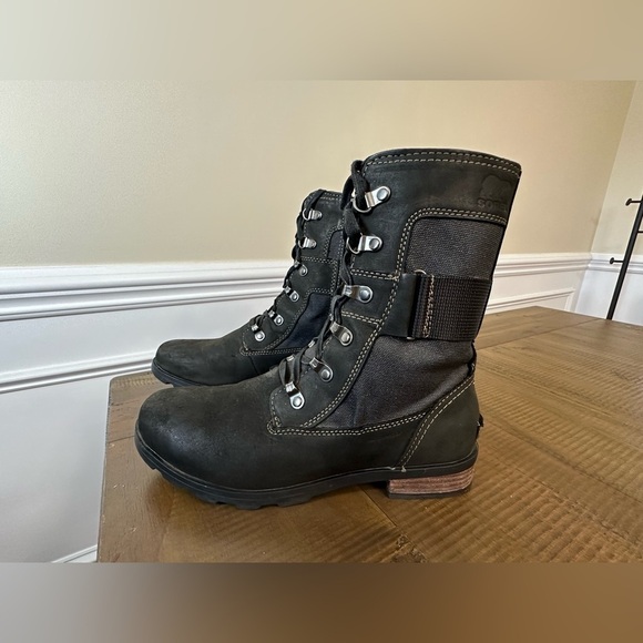 Sorrel women’s 8.5 3042-010 black boots - Picture 1 of 9